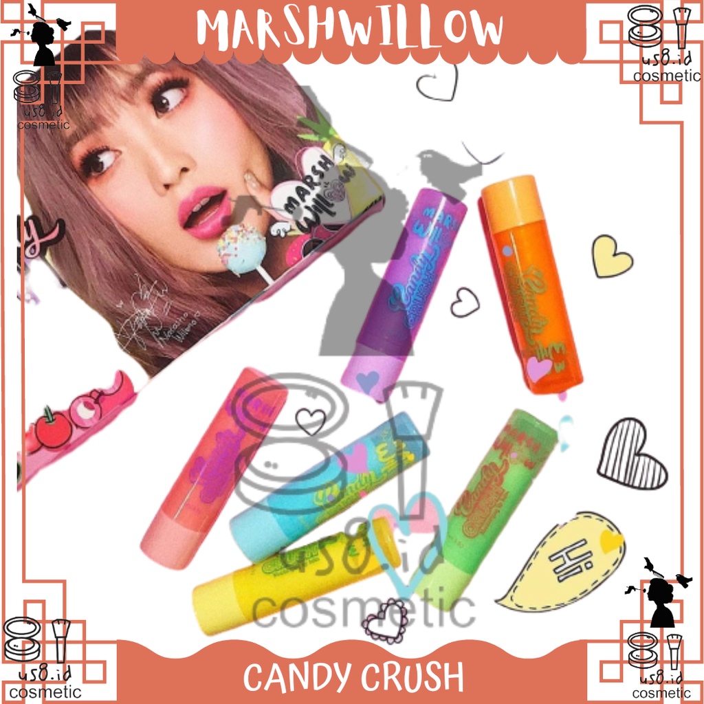 MarshWillow Candy Crush | Lip Balm | Marsh Willow BPOM by Natasha Wilona