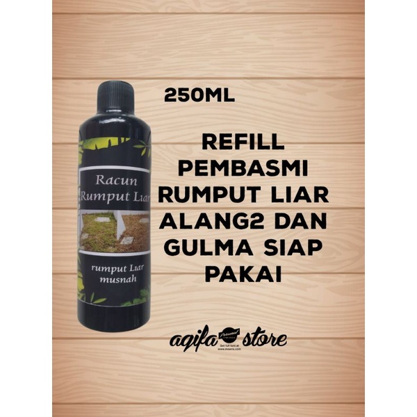 reffil pembasmi rumput liar alang2 dan gulma siap pakai 250ml