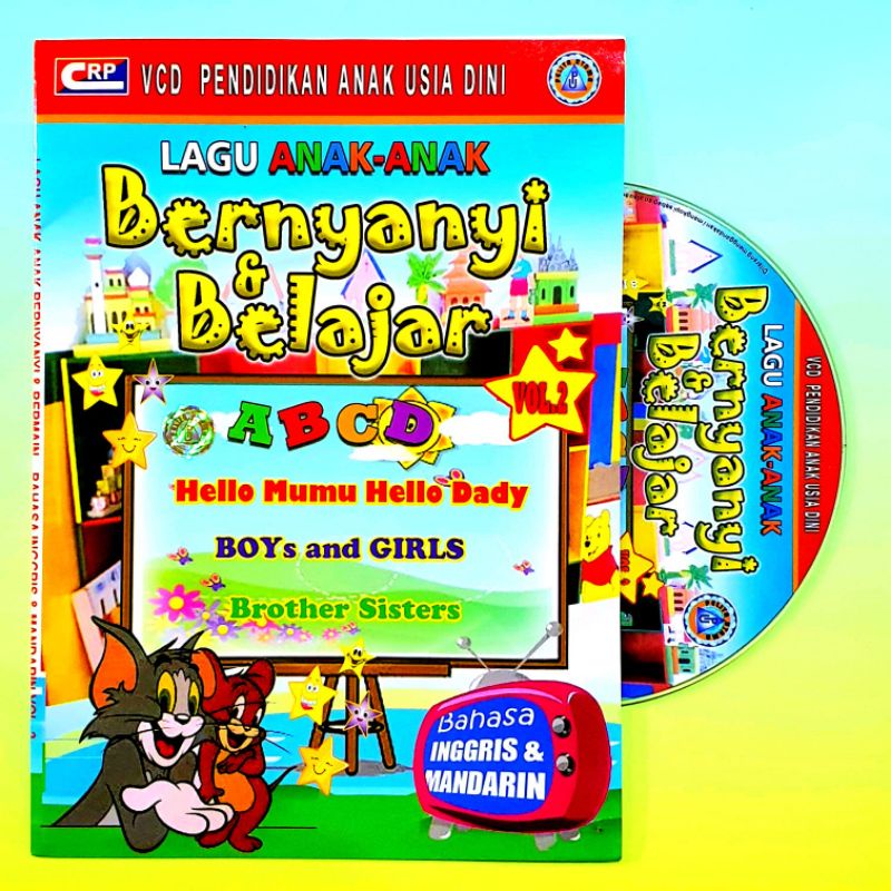 KASET ORIGINAL VIDEO EDUKASI ANAK BELAJAR SAMBIL BERNYANYI-BELAJAR BAHASA INGGRIS-BELAJAR BAHASA MAN