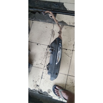 kenalpot standar Xeon karbu original