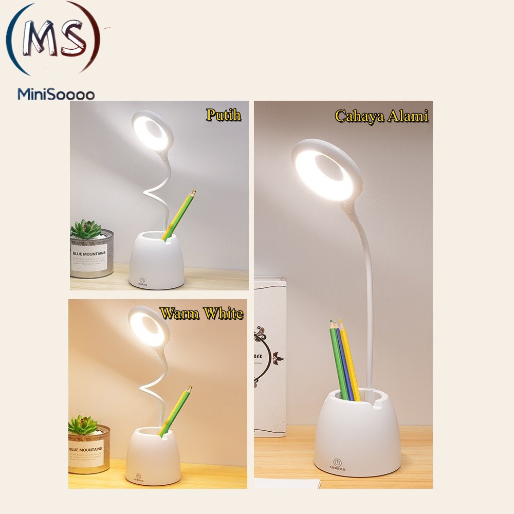 LAMPU MEJA/LAMPU BELAJAR PEN/PHONE HOLDER MT-8009