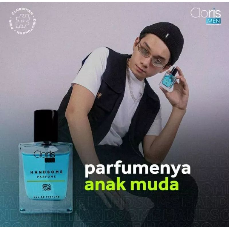 TERLARIS- CLORISMEN PARFUM HANDSOME PARFUM MINYAK WANGI PRIA