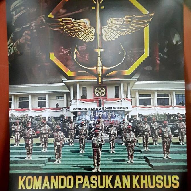

CUCI GUDANG Kalender Dinding 2021 Kopassus TNI