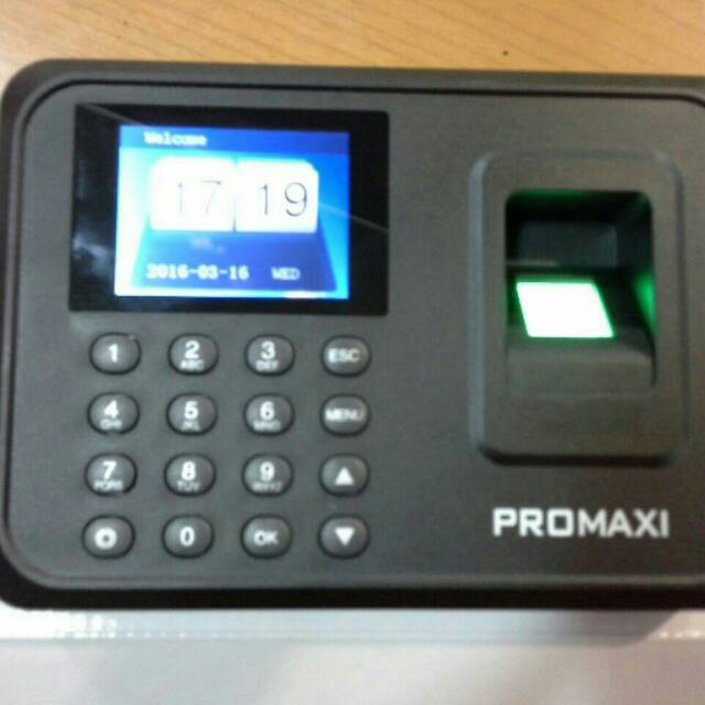 PROMAXI PX-110 - Mesin Absen # Absensi Sidik Jari #  Finger Print Scan