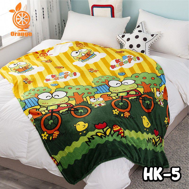 Selimut Bulu Motif Karakter Anak Ukuran 150X200 Motif Kreasirumah88