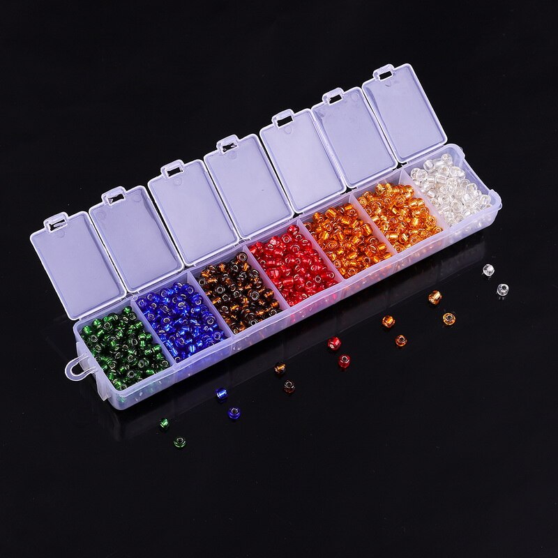 Set Manik-Manik Kaca Kristal Ukuran 2mm 3mm 4mm Untuk Membuat Perhiasan