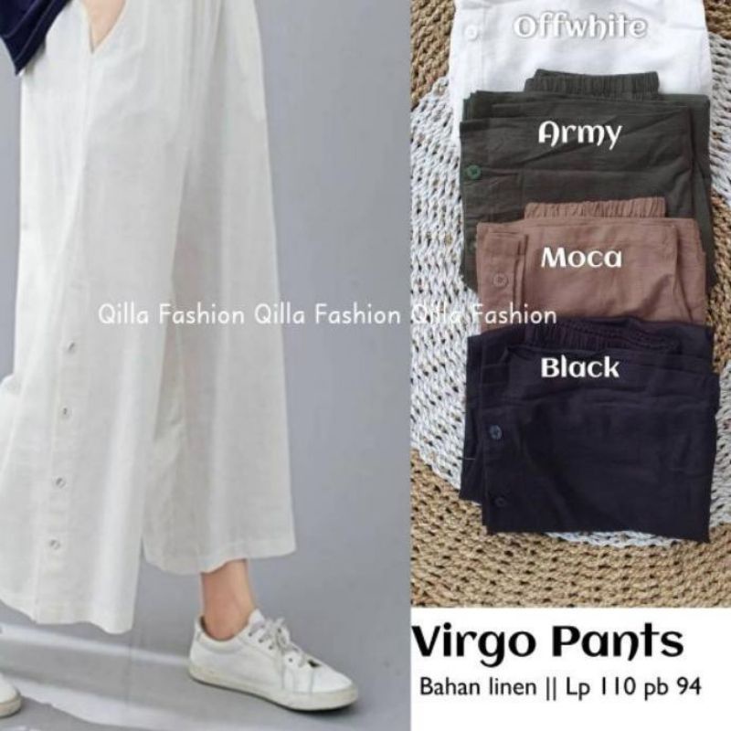 OOTD HITS LINEN KATUN VIRGO PANTS