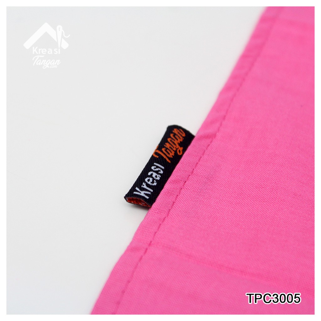 Taplak Meja Polos Table Runner POLOS PINK SEDANG Ukuran 105x30 &amp; 150x35 (TPC3005)