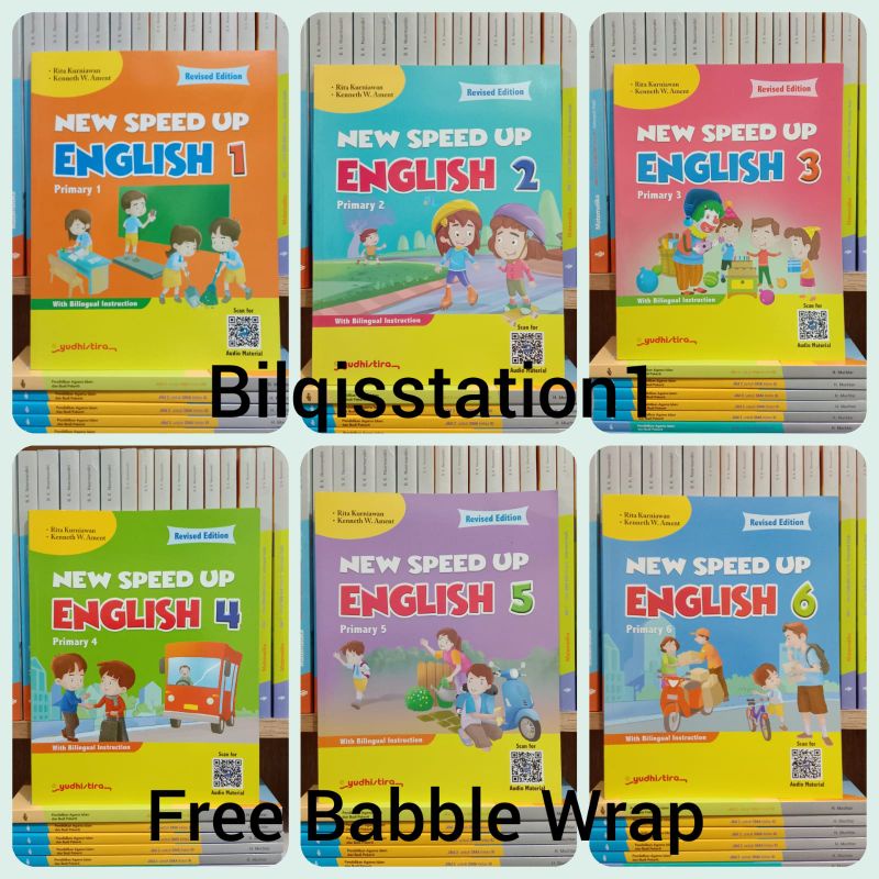 Buku New Speed Up English SD Kelas 1,2,3,4,5,6 Yudhistira