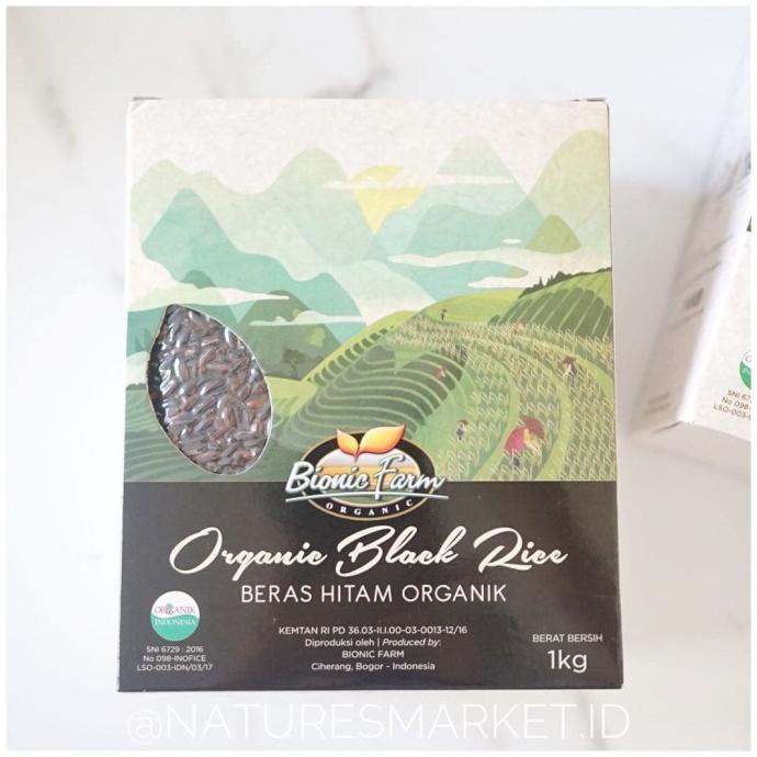 

Big Sale Bionic Farm Beras Hitam Organic 1 kg Promo Awal tahun