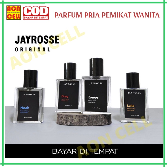 Parfum Viral Pemikat Original Jayrosse Jayrosee Jayrose Grey Noah Rouge luke