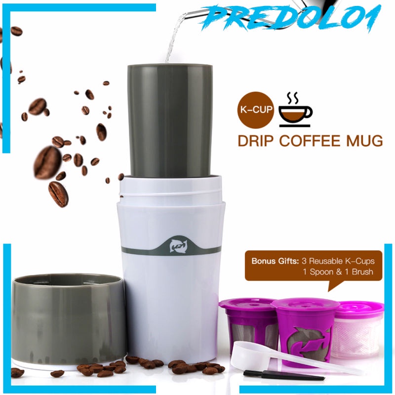 [PREDOLO1] Portable Espresso Maker Single Serve Coffee Maker Travel Mug Mini Coffee Machine