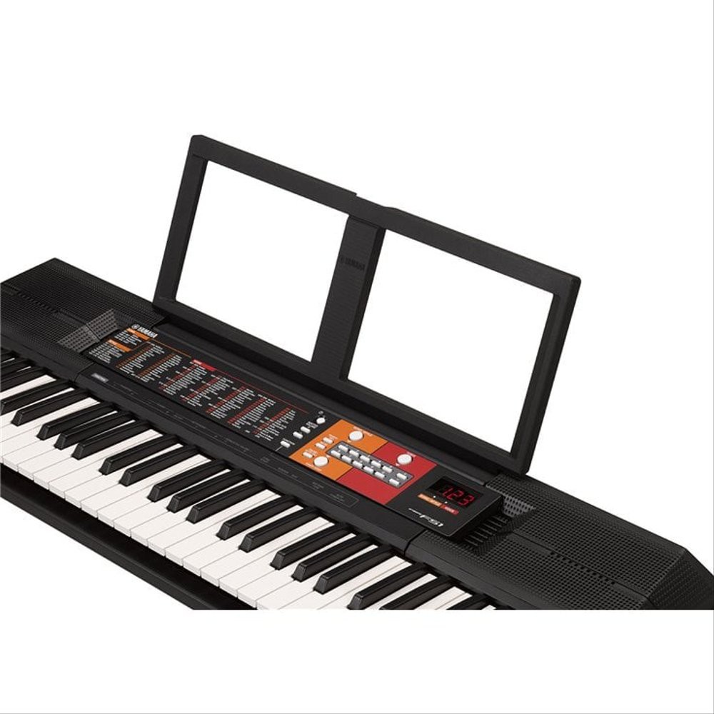 keyboard yamaha f51 original piano portable free adaptor orgen tunggal yamaha f 51