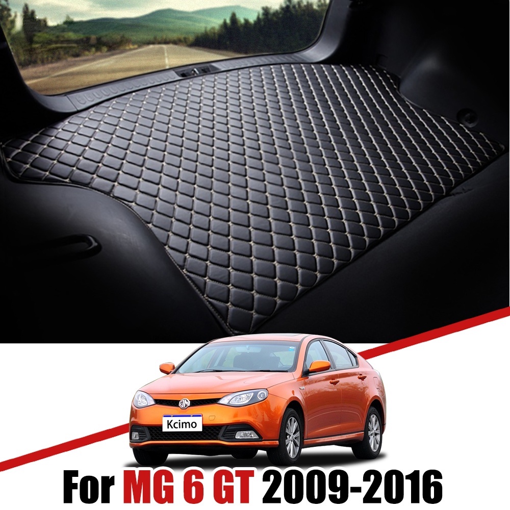 Matras Bagasi Mobil Bahan Kulit Untuk MG 6 GT 2009 2010 2011 2012 2013 2014 2015 2016