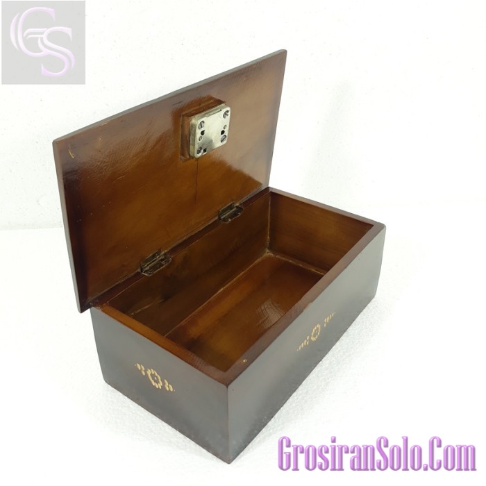 [GS-Kayu] kotak Penyimpanan Uang Cukit Kayu Jati