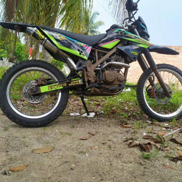 Decal sticker KLX 150S/L DTRACKER / KLX BF GLOSSY