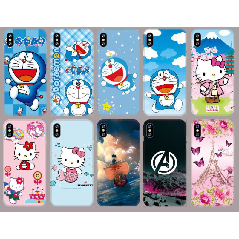 Case + Tempered glass karakter kilat Oppo A1K,A11K,A12,A31,A3S,A5S,A7,A5 2020,A9 2020,Reno 2 2F