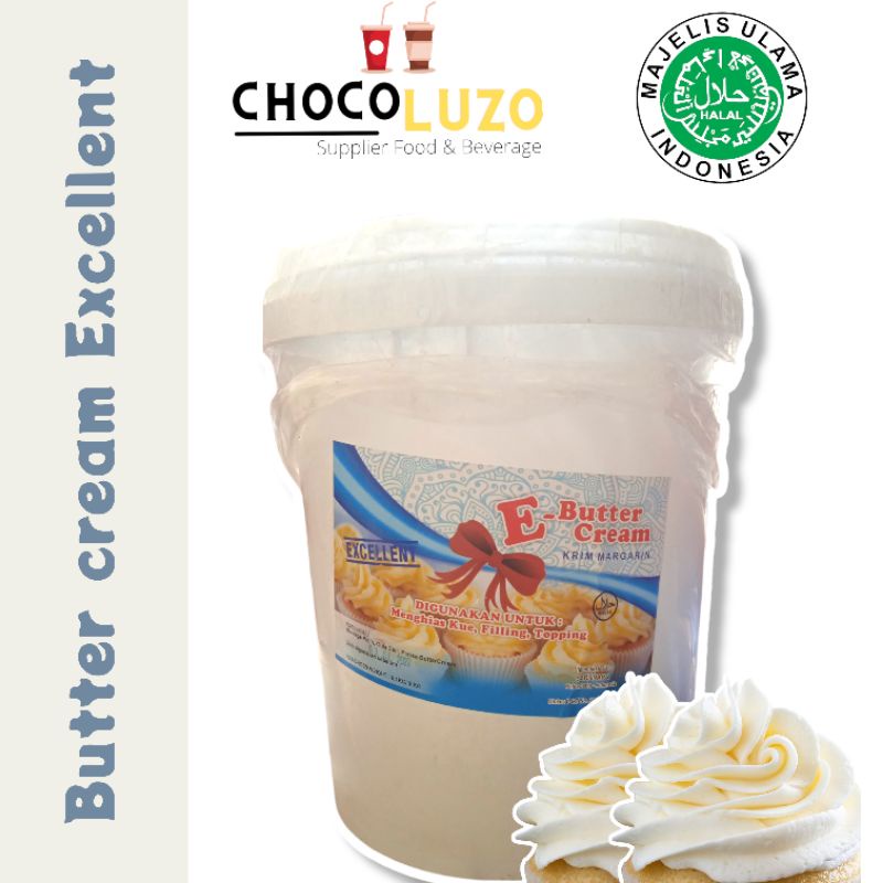 

250 Gram Butter Cream Excellent - Butter cream siap pakai