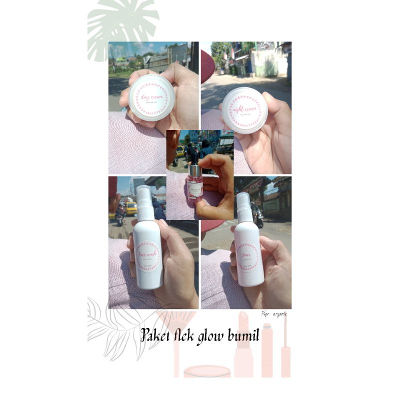 Paket flek glow bumil npr organic