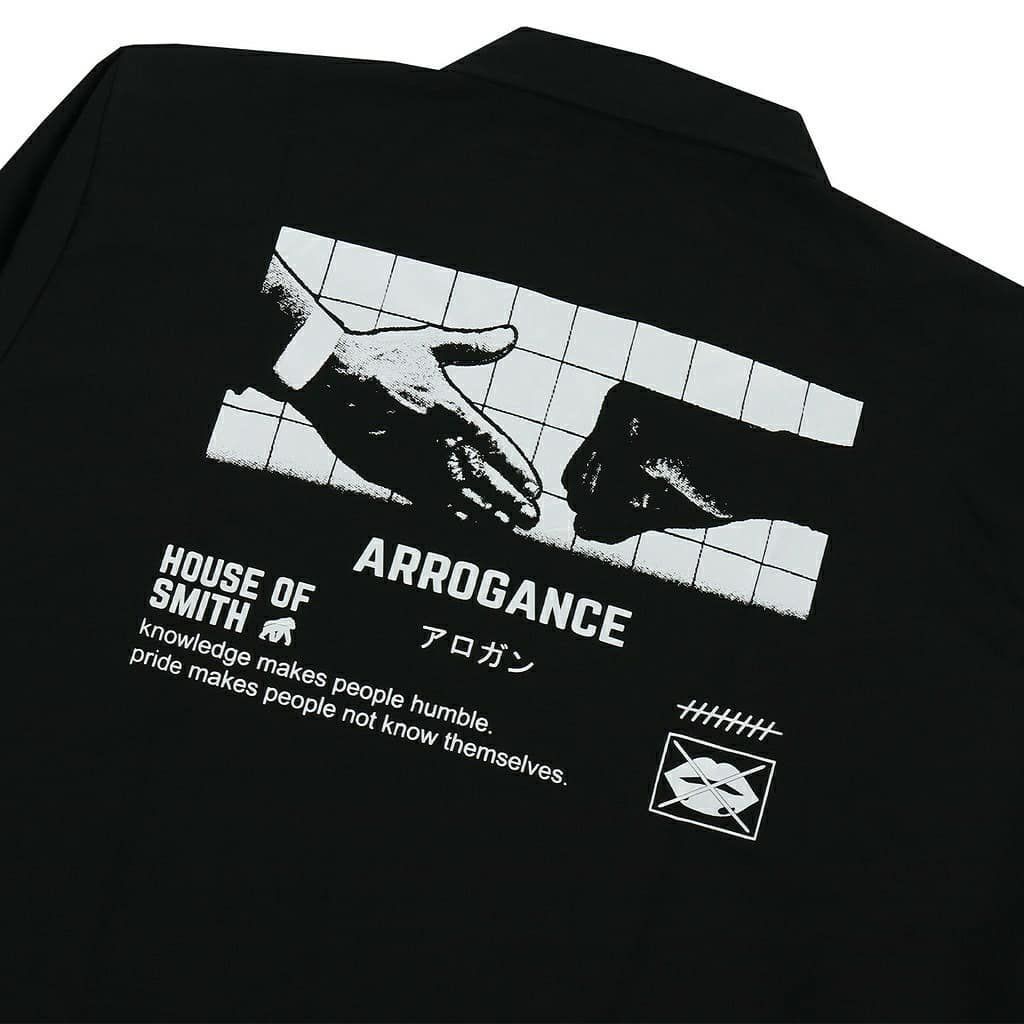 Jaket Smith Arrogance black | coach jacket smith | Jaket Pria Smith