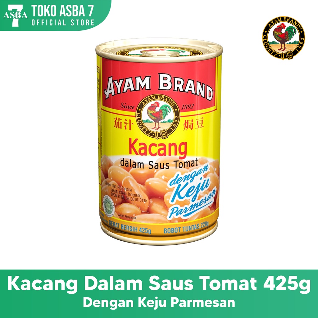 

AYAM BRAND BEANS CHEESE 425G