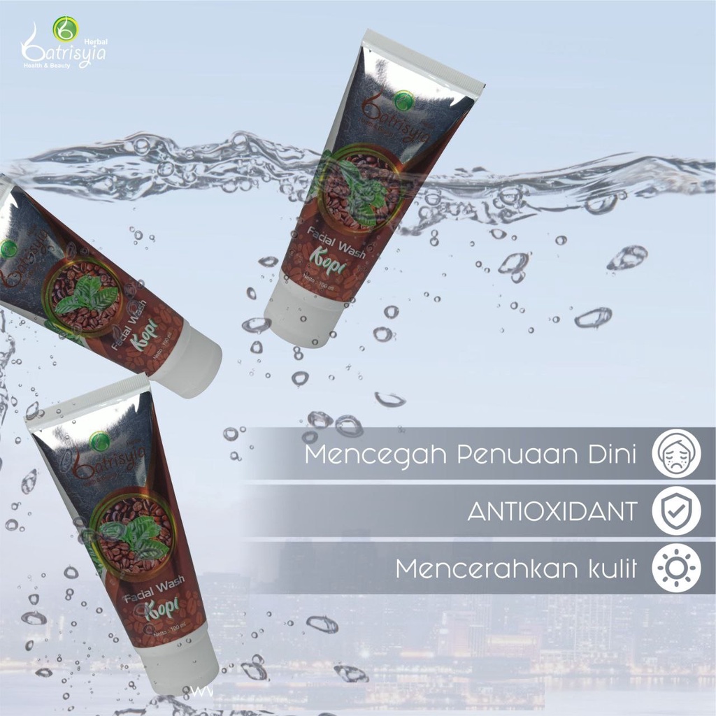 Batrisyia Facial Wash Kopi 100 ml