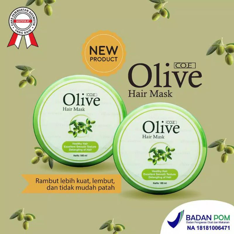 Co.e Olive Hair Mask 100ml