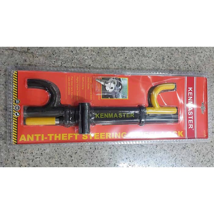 Kunci Setir Mobil - Kunci Ganda Anti Maling - Kunci Grip