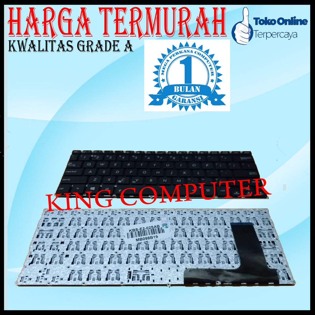 KEYBOARD ASUS E202SA E202MA HITAM