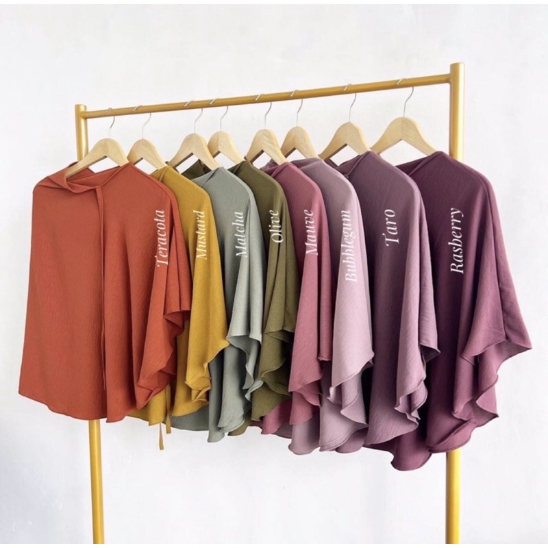 BERGO CRINKLE AIRFLOW / DAILY HIJAB BERGO / BERGO CRINKLE