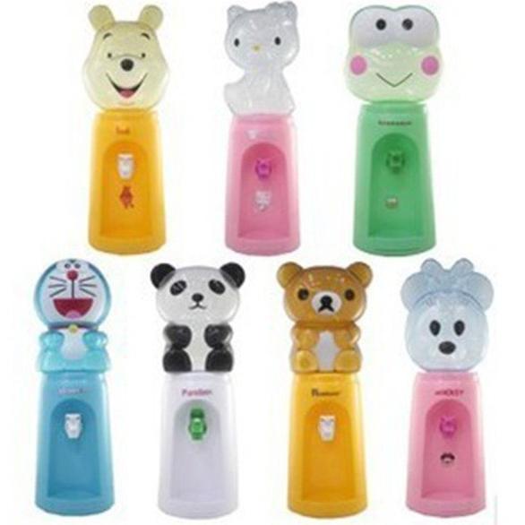Mini Water Dispenser Galon Air Karakter Lucu Hello Kity Doraemon Panda