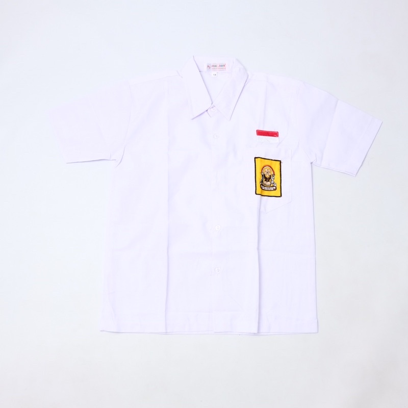 Setelan Super Lengkap Seragam Sekolah SMP LAKI BAJU PENDEK CELANA PANJANG Cowok