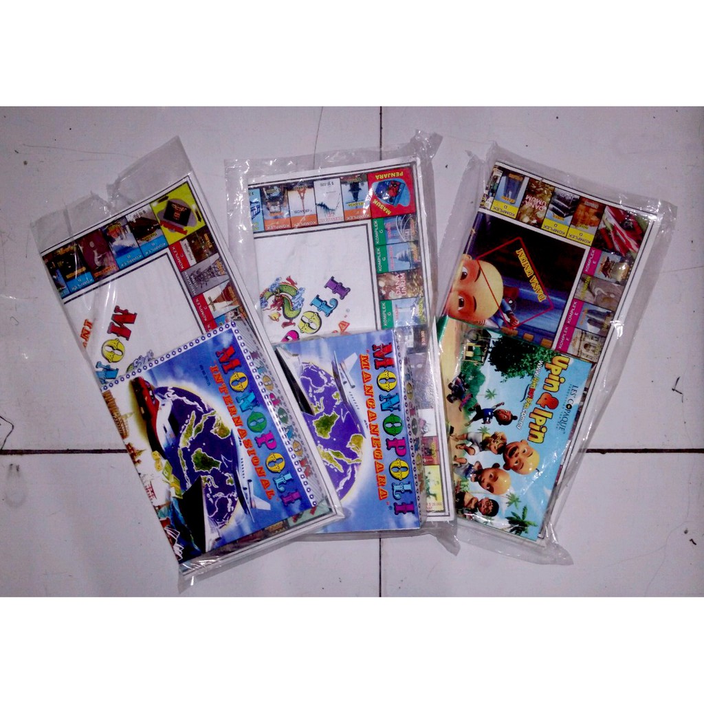 game mainan monopoli internasional/ monopoli mancanegara/ monopoli karakter untuk wanita dan pria