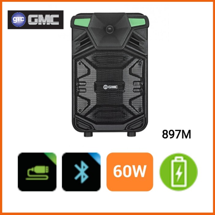 Speaker Bluetooth Multimedia GMC 897M - Speaker GMC 897M - Speaker Meeting Portable Multi GMC 897M