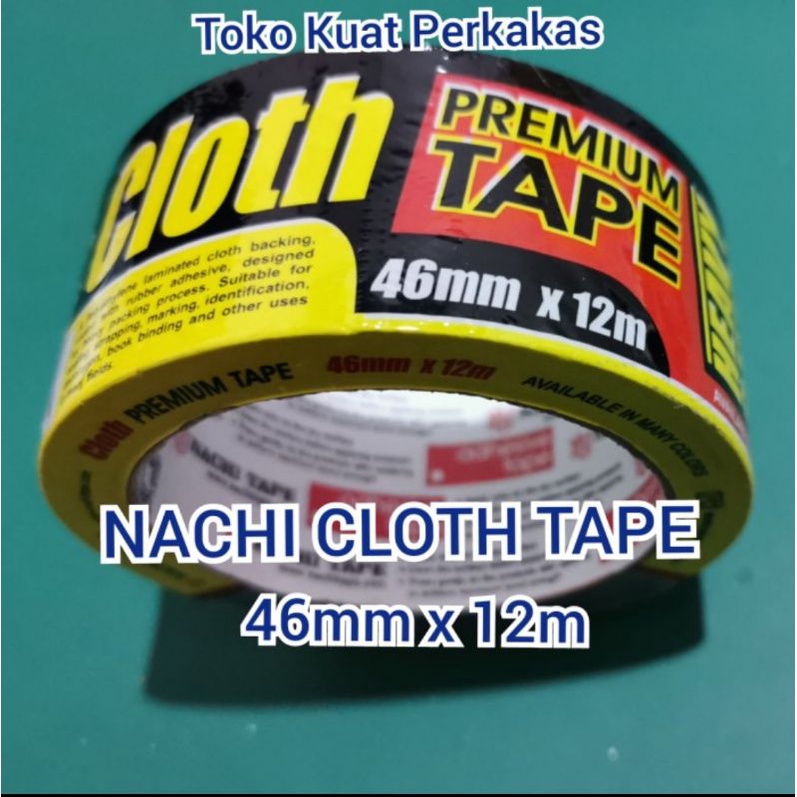

Nachi cloth tape lakban kain hit 46mm x 12 meter