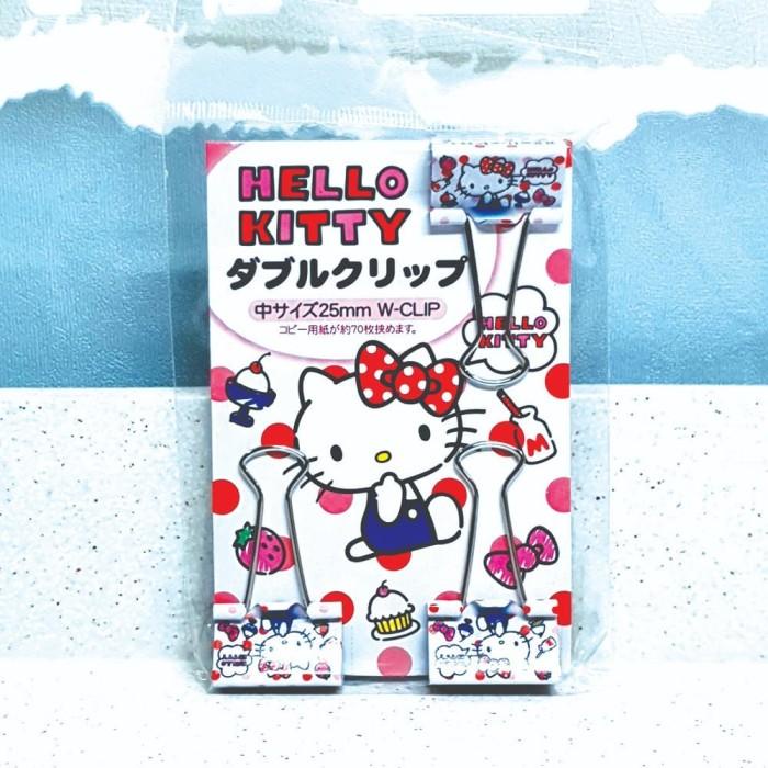 

Klip | Binder Clip / Jepitan Kertas 25Mm Isi 3 - Sanrio 5 Varian - From Japan
