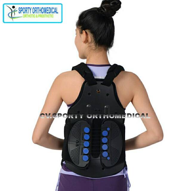 Thoracal Lumbar Orthosis Brace /TLSO Brace /korset Tulang Belakang