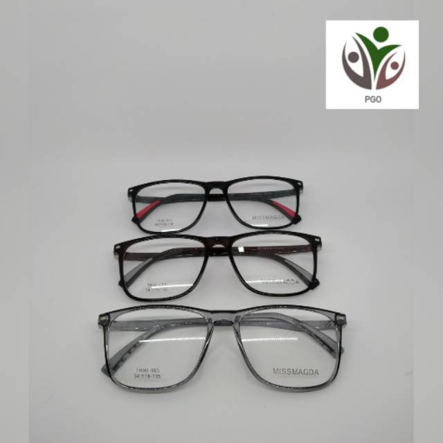 Frame kacamata oval pria/wanita MM093