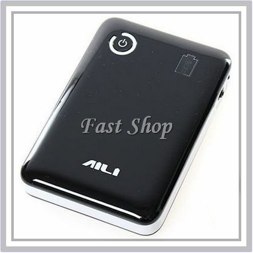 Exchangeable Cell Power Bank Case For 4Pcs 18650 AILI DIY - Hitam Putih