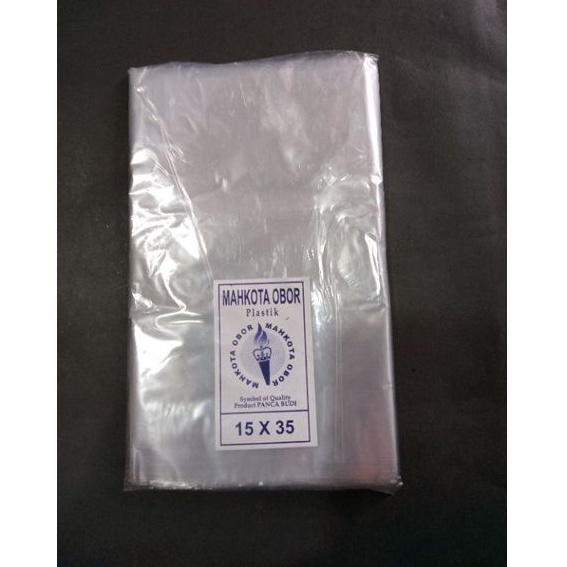 PLASTIK TAHU/TEMPE UKURAN 15x35 MERK OBOR