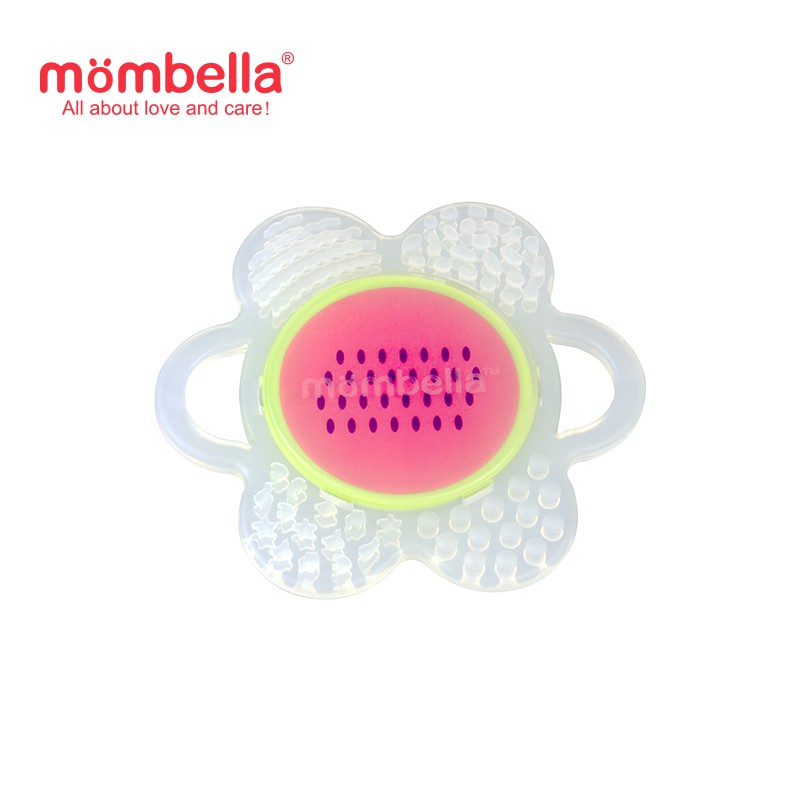 Teether bayi | Mombella Flower Fruit Silicone Teether - Mainan Gigitan Bayi Perlengkapan Bayi