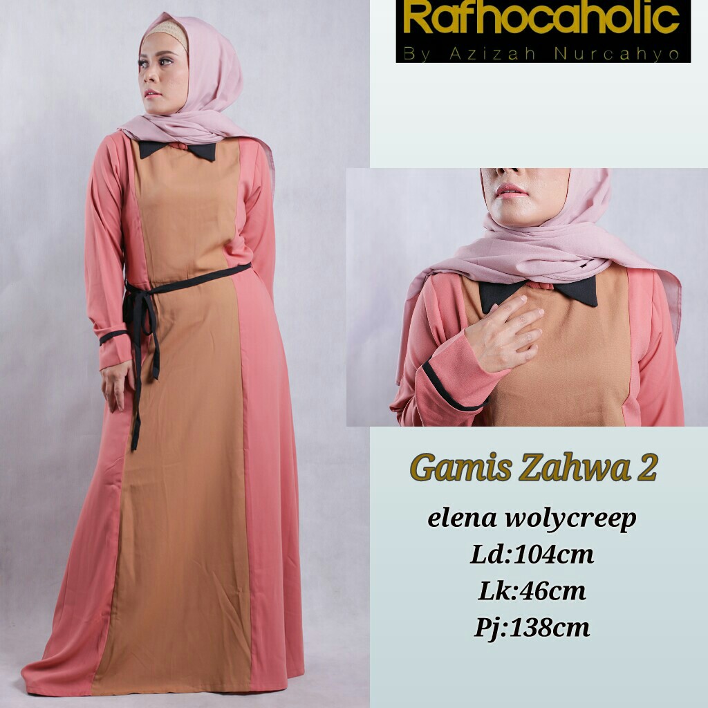 zahwa gamis