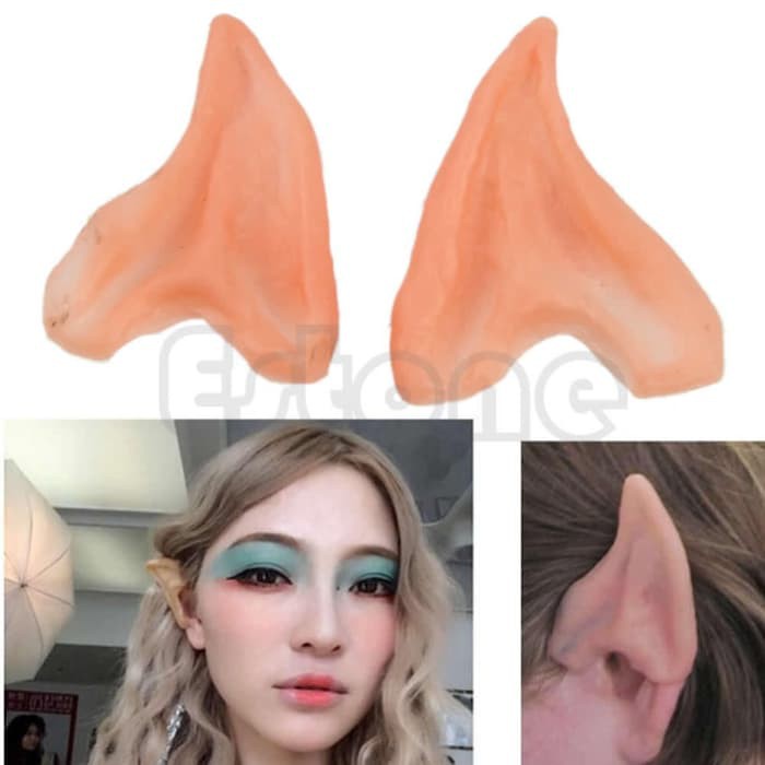 Telinga Peri Latex Elf Ear Silicone