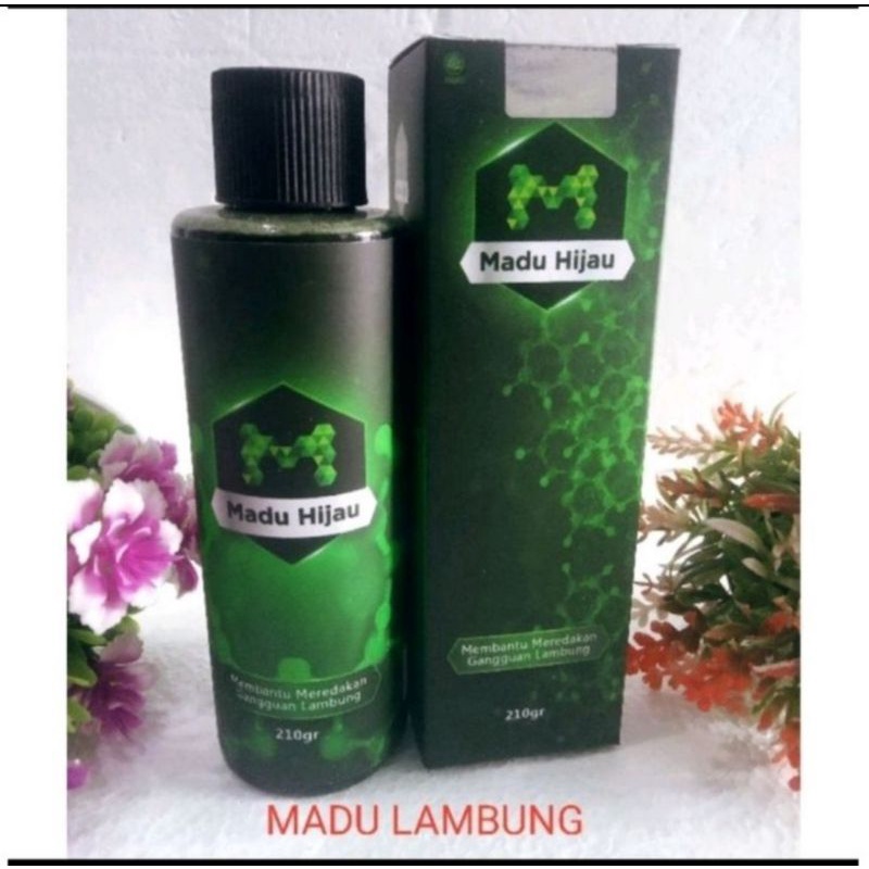 Madu hijau asli herbal asam lambung dan maag isi 201 gr original-1