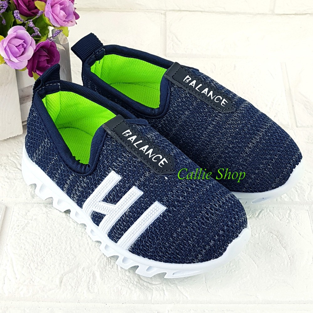  Sepatu  Slip On Anak  Cowok Laki  Sporty Import usia 2 3 4 5  