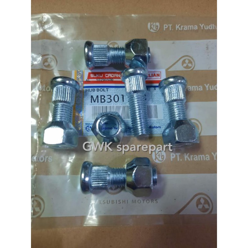 Baut roda mur Mitsubishi Strada L200 Ori