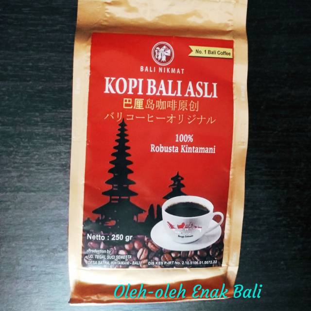 

Kopi Bali Bali Nikmat 250gr