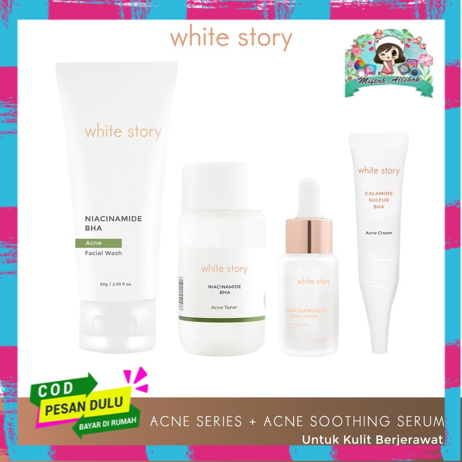 WHITE STORY ACNE SERIES - WHITE STORY PAKET ACNE