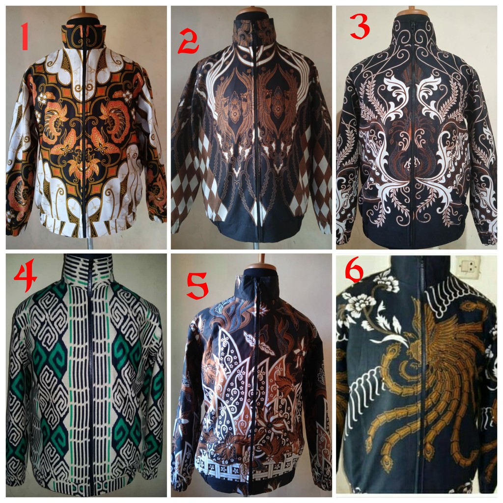Jaket Murah Batik Size XXL