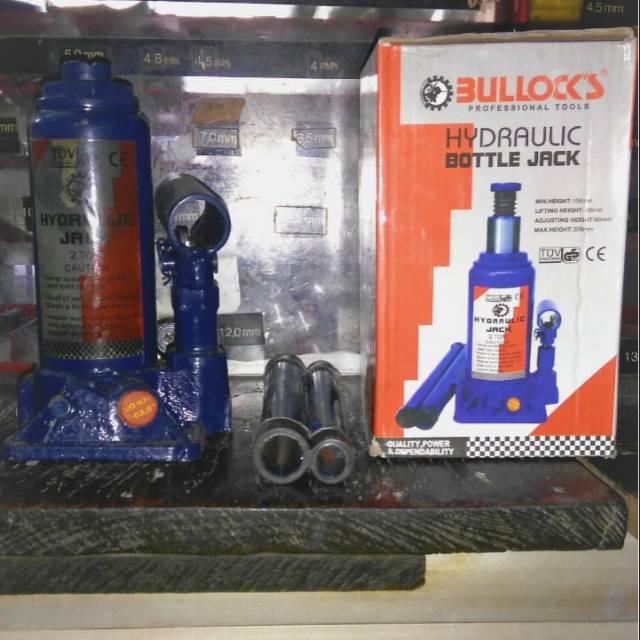 Dongkrak Botol Bullocks 10 ton